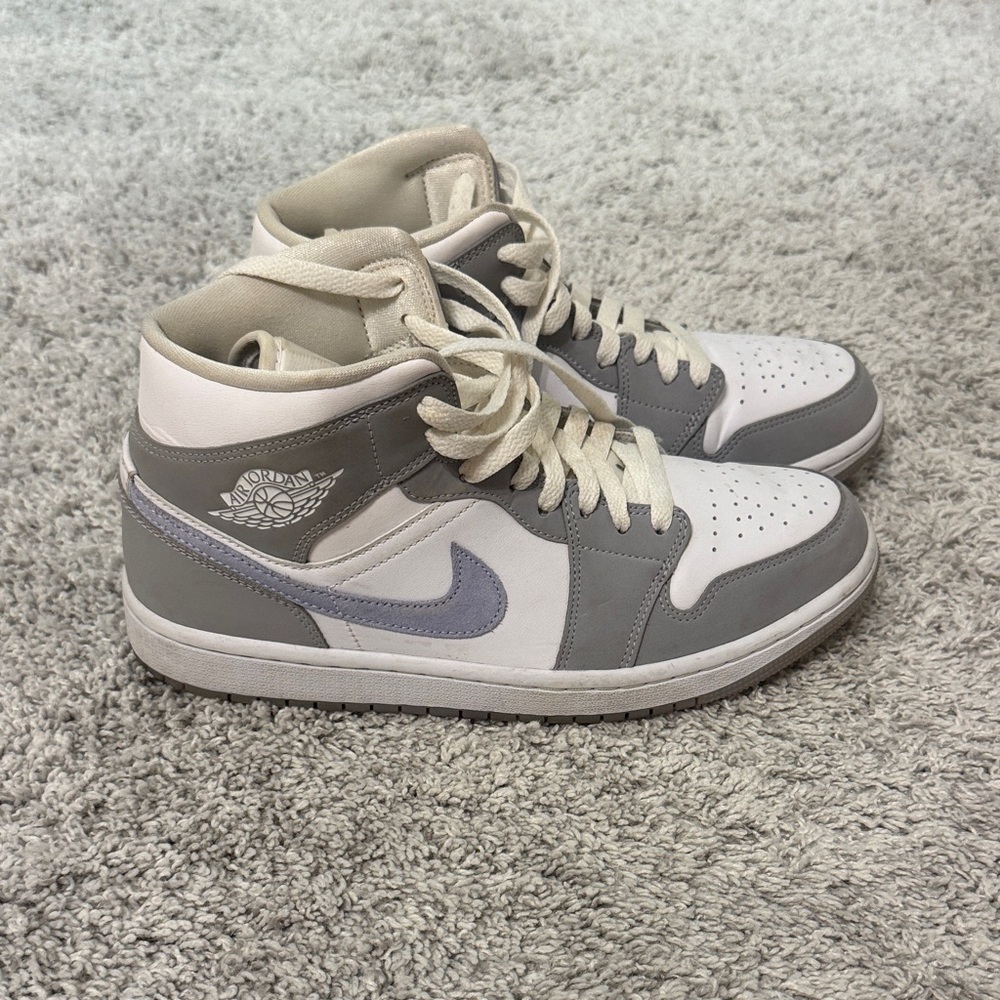 Jordan Cream High-Top Sneakers